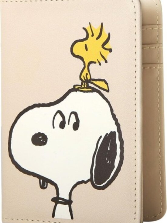 Handbags - Peanuts Snoopy & Woodstock Passport and ID Wallet - NWOT